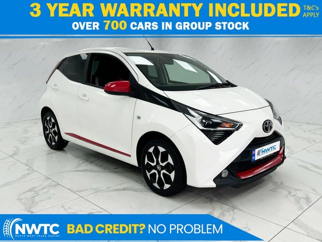 View our Toyota Aygo 1.0 VVT-i x-trend Hatchback 5dr Petrol Manual Euro 6 (71 ps) 1 FORMER OWNER! 