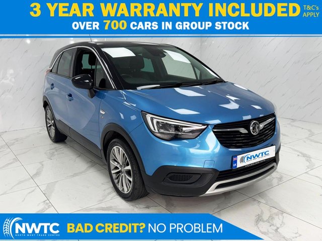 View our Vauxhall Crossland X 1.2 Griffin SUV 5dr Petrol Manual Euro 6 (s/s) (83 ps) 2 FORMER OWNERS!