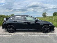 USED 2019 68 HONDA CIVIC 1.0 VTEC Turbo SR Hatchback 5dr Petrol Manual Euro 6 (s/s) (126 ps) *NEW TIMING BELT & WATER PUMP* + FANTASTIC SERVICE HISTORY + GARMIN SAT NAV + PRIVACY GLASS + FINISHED IN CRYSTAL BLACK + LANE ASSIST + PARKING SENSORS FRONT & REAR WITH REAR PARKING CAMERA + DAB RADIO + BLUETOOTH + TRAFFIC SIGN RECOGNITION + DUAL ZONE CLIMATE CONTROL WITH AIR CON + INTELLIGENT ADAPTIVE CRUISE CONTROL + RAIN SENSING WINDSCREEN WIPERS + 17' ALLOY WHEELS WITH TPMS