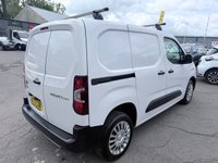 USED 2023 72 TOYOTA PROACE CITY White 1.5 BlueHDi Icon panel van, 86,000 miles, Euro 6, 6-Speed manual, A/C, 8in Touchscreen, Rear Camera, Bluetooth, Cruise. Plus VAT @ 20%! This 2023 Toyota PROACE CITY is a standout choice, having been owned by just one careful keeper. This Icon Short Panel Van SWB Euro 6 (s/s) 5dr model boasts a 1.5L BlueHDi diesel engine and meets Euro 6 emissions standards. It comes with a 3 month warranty and a full 12 months MOT will be provided on purchase. The last service was completed on 31st October 2025 at 75,402 miles. Inside, you'll find manual air conditioning, Bluetooth connectivity, and an 8in multimedia screen compatible with Andro