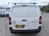 USED 2023 72 TOYOTA PROACE CITY White 1.5 BlueHDi Icon panel van, 86,000 miles, Euro 6, 6-Speed manual, A/C, 8in Touchscreen, Rear Camera, Bluetooth, Cruise. Plus VAT @ 20%! This 2023 Toyota PROACE CITY is a standout choice, having been owned by just one careful keeper. This Icon Short Panel Van SWB Euro 6 (s/s) 5dr model boasts a 1.5L BlueHDi diesel engine and meets Euro 6 emissions standards. It comes with a 3 month warranty and a full 12 months MOT will be provided on purchase. The last service was completed on 31st October 2025 at 75,402 miles. Inside, you'll find manual air conditioning, Bluetooth connectivity, and an 8in multimedia screen compatible with Andro