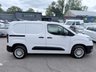 USED 2023 72 TOYOTA PROACE CITY White 1.5 BlueHDi Icon panel van, 86,000 miles, Euro 6, 6-Speed manual, A/C, 8in Touchscreen, Rear Camera, Bluetooth, Cruise. Plus VAT @ 20%! This 2023 Toyota PROACE CITY is a standout choice, having been owned by just one careful keeper. This Icon Short Panel Van SWB Euro 6 (s/s) 5dr model boasts a 1.5L BlueHDi diesel engine and meets Euro 6 emissions standards. It comes with a 3 month warranty and a full 12 months MOT will be provided on purchase. The last service was completed on 31st October 2025 at 75,402 miles. Inside, you'll find manual air conditioning, Bluetooth connectivity, and an 8in multimedia screen compatible with Andro