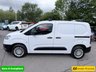 USED 2023 72 TOYOTA PROACE CITY White 1.5 BlueHDi Icon panel van, 86,000 miles, Euro 6, 6-Speed manual, A/C, 8in Touchscreen, Rear Camera, Bluetooth, Cruise. Plus VAT @ 20%! This 2023 Toyota PROACE CITY is a standout choice, having been owned by just one careful keeper. This Icon Short Panel Van SWB Euro 6 (s/s) 5dr model boasts a 1.5L BlueHDi diesel engine and meets Euro 6 emissions standards. It comes with a 3 month warranty and a full 12 months MOT will be provided on purchase. The last service was completed on 31st October 2025 at 75,402 miles. Inside, you'll find manual air conditioning, Bluetooth connectivity, and an 8in multimedia screen compatible with Andro