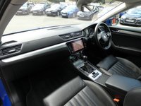 USED 2020 70 SKODA SUPERB Estate 1.4 TSI iV 13kWh SE Technology Estate 5d Petrol Plug-in Hybrid DSG 218 S/S 1 OWNER, FULL SERVICE HISTORY, WIRELESS PHONE CHARGER, HEATED STEERING WHEEL, HEATED WINDSCREEN, HEATED WASHER NOZZLES, SAT NAV, HEATED SEATS, FULL LEATHER, KEYLESS START, ADAPTIVE CRUISE CONTROL & SPEED LIMITER, APPLE CARPLAY & ANDROID AUTO, VOICE CONTROL SYSTEM, FRONT ASSIST, ELECTRIC MEMORY DRIVER'S SEAT, BLUETOOTH, DAB RADIO, LED HEADLIGHTS, FRONT & REAR PARKING SENSORS, 17 INCH ALLOYS, POWER FOLDING MIRRORS, CLIMATE CTRL, AUTO LIGHTS & WIPERS, ILLUMINATING VANITY MIRRORS