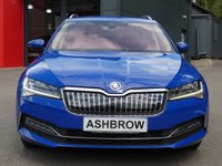 USED 2020 70 SKODA SUPERB Estate 1.4 TSI iV 13kWh SE Technology Estate 5d Petrol Plug-in Hybrid DSG 218 S/S 1 OWNER, FULL SERVICE HISTORY, WIRELESS PHONE CHARGER, HEATED STEERING WHEEL, HEATED WINDSCREEN, HEATED WASHER NOZZLES, SAT NAV, HEATED SEATS, FULL LEATHER, KEYLESS START, ADAPTIVE CRUISE CONTROL & SPEED LIMITER, APPLE CARPLAY & ANDROID AUTO, VOICE CONTROL SYSTEM, FRONT ASSIST, ELECTRIC MEMORY DRIVER'S SEAT, BLUETOOTH, DAB RADIO, LED HEADLIGHTS, FRONT & REAR PARKING SENSORS, 17 INCH ALLOYS, POWER FOLDING MIRRORS, CLIMATE CTRL, AUTO LIGHTS & WIPERS, ILLUMINATING VANITY MIRRORS