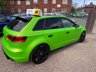 USED 2014 14 AUDI S3 2.0 TFSI Sportback 5dr Petrol S Tronic quattro Euro 6 (s/s) (300 ps) CHERISHED EXAMPLE, BIG SPEC CAR , STUNNING EXAMPLE, LIME GREEN WRAP