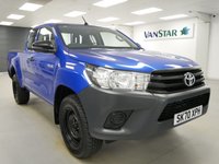 USED 2020 70 TOYOTA HI-LUX 2.4 D 150 BHP ACTIVE 4WD EXTRA CAB  RARE EXTRA CAB | AIR CON | TOW PACK