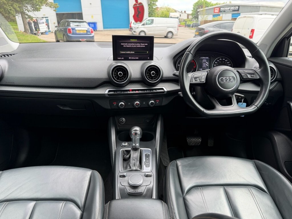 USED 2017 D AUDI Q2 2.0 TDI Edition 1 SUV 5dr Diesel S Tronic quattro Euro 6 (s/s) (150 ps) FSH, TIMING BELT, H/LEATHER