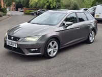 USED 2014 64 SEAT LEON 2.0 TDI CR FR Sport Tourer 5dr Diesel Manual Euro 5 (s/s) (184 ps) 
