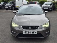 USED 2014 64 SEAT LEON 2.0 TDI CR FR Sport Tourer 5dr Diesel Manual Euro 5 (s/s) (184 ps) 