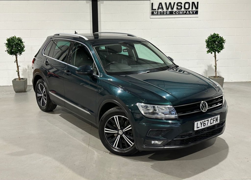USED 2017 67 VOLKSWAGEN TIGUAN 1.4 TSI SE SUV 5dr Petrol Manual Euro 6 (s/s) (150 ps) 
