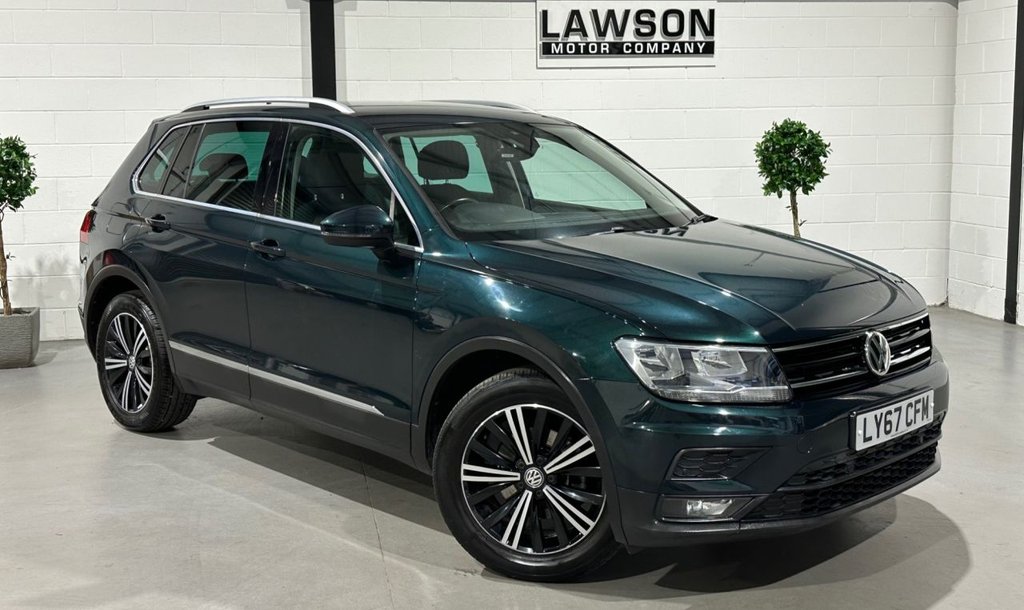 USED 2017 67 VOLKSWAGEN TIGUAN 1.4 TSI SE SUV 5dr Petrol Manual Euro 6 (s/s) (150 ps) 