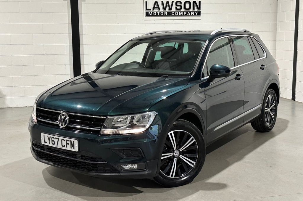 USED 2017 67 VOLKSWAGEN TIGUAN 1.4 TSI SE SUV 5dr Petrol Manual Euro 6 (s/s) (150 ps) 