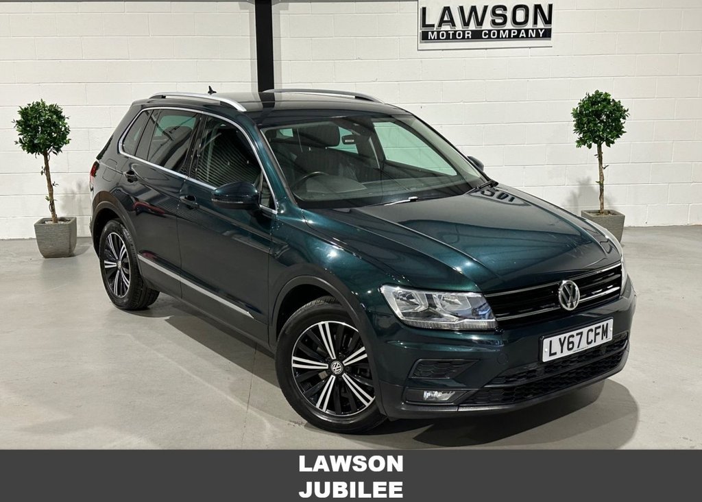 USED 2017 67 VOLKSWAGEN TIGUAN 1.4 TSI SE SUV 5dr Petrol Manual Euro 6 (s/s) (150 ps) 