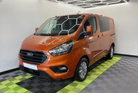 USED 2019 19 FORD TRANSIT CUSTOM 2.0 300 EcoBlue Limited Crew Van Double Cab 5dr Diesel Manual L1 H1 Euro 6 (6 Seat) (130 ps) 