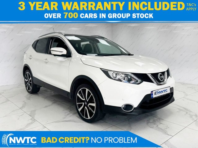 View our Nissan Qashqai 1.5 dCi Tekna SUV 5dr Diesel Manual 2WD Euro 6 (s/s) (110 ps) 1 FORMER OWNER! 