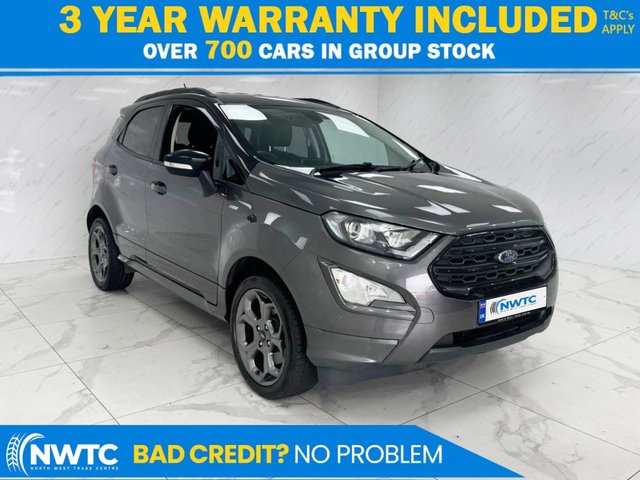 View our Ford Ecosport 1.0T EcoBoost ST-Line SUV 5dr Petrol Manual Euro 6 (s/s) (140 ps) EXTENSIVE S/H! 1 OWNER!
