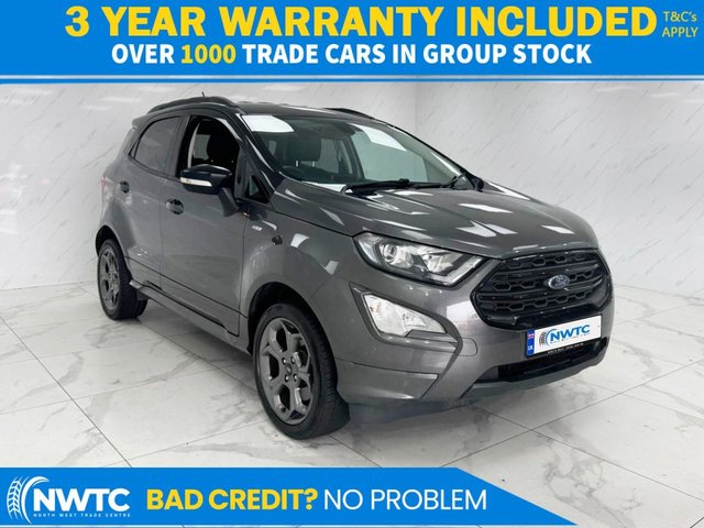View our Ford Ecosport 1.0T EcoBoost ST-Line SUV 5dr Petrol Manual Euro 6 (s/s) (140 ps) EXTENSIVE S/H! 1 OWNER!