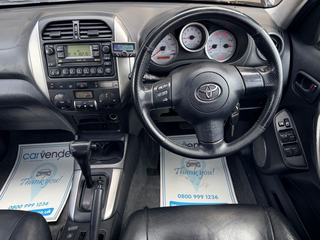 USED 2005 TOYOTA RAV4 2.0 VVT-i XT4 SUV 5dr Petrol Automatic 4WD (224 g/km, 147 bhp) 