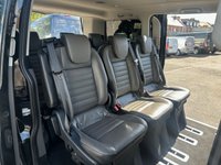 USED 2018 68 FORD TOURNEO CUSTOM 2.0 310 EcoBlue Titanium X 8 SEAT Minibus 5dr Diesel Auto L1 Euro 6 (130 ps)  TOP SPEC TITANIUM X LEATHER NAV !!!