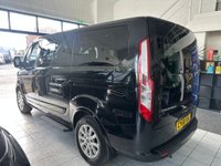 USED 2018 68 FORD TOURNEO CUSTOM 2.0 310 EcoBlue Titanium X 8 SEAT Minibus 5dr Diesel Auto L1 Euro 6 (130 ps)  TOP SPEC TITANIUM X LEATHER NAV !!!
