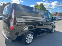 USED 2018 68 FORD TOURNEO CUSTOM 2.0 310 EcoBlue Titanium X 8 SEAT Minibus 5dr Diesel Auto L1 Euro 6 (130 ps)  TOP SPEC TITANIUM X LEATHER NAV !!!