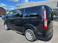 USED 2018 68 FORD TOURNEO CUSTOM 2.0 310 EcoBlue Titanium X 8 SEAT Minibus 5dr Diesel Auto L1 Euro 6 (130 ps)  TOP SPEC TITANIUM X LEATHER NAV !!!