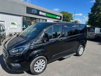 USED 2018 68 FORD TOURNEO CUSTOM 2.0 310 EcoBlue Titanium X 8 SEAT Minibus 5dr Diesel Auto L1 Euro 6 (130 ps)  TOP SPEC TITANIUM X LEATHER NAV !!!