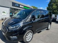 USED 2018 68 FORD TOURNEO CUSTOM 2.0 310 EcoBlue Titanium X 8 SEAT Minibus 5dr Diesel Auto L1 Euro 6 (130 ps)  TOP SPEC TITANIUM X LEATHER NAV !!!