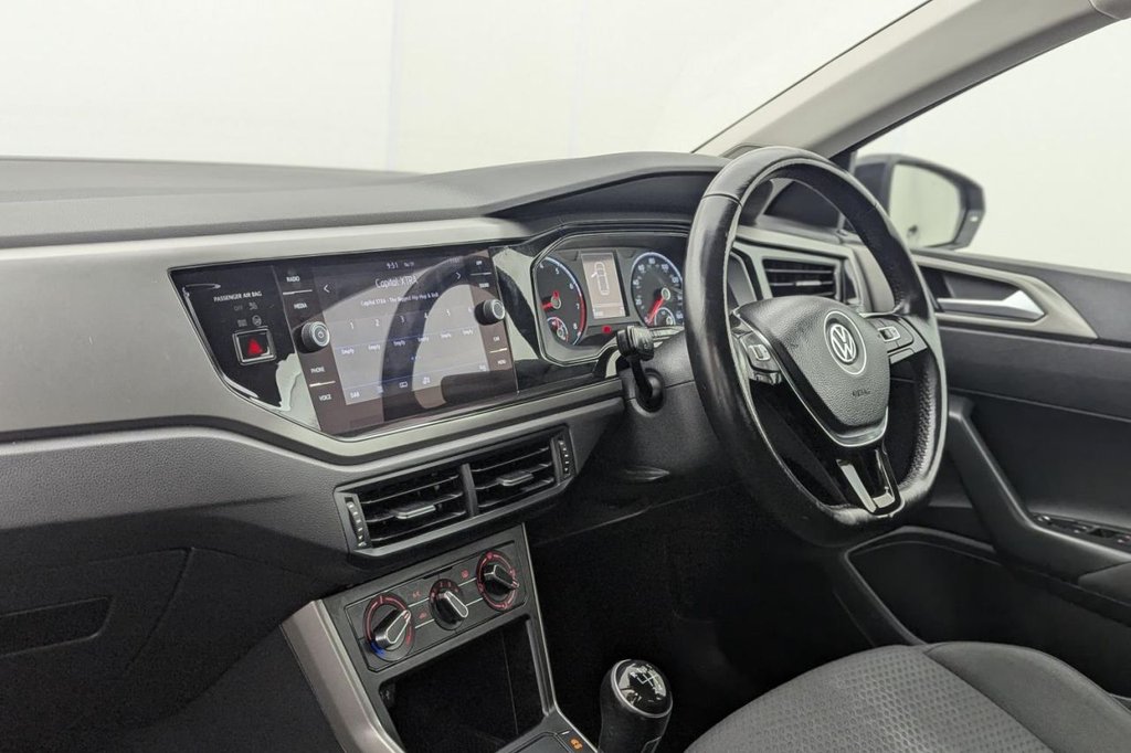 USED 2019 68 VOLKSWAGEN POLO 1.0 EVO SE Hatchback 5dr Petrol Manual Euro 6 (s/s) (65 ps) Car Play, 16" Alloys, Sensors