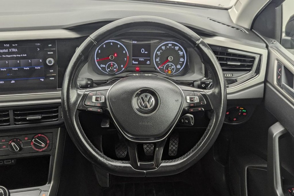 USED 2019 68 VOLKSWAGEN POLO 1.0 EVO SE Hatchback 5dr Petrol Manual Euro 6 (s/s) (65 ps) Car Play, 16" Alloys, Sensors