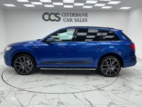 USED 2016 E AUDI Q7 3.0 TDI V6 S line SUV 5dr Diesel Tiptronic quattro Euro 6 (s/s) (272 ps) Finished In Sapang Blue, this 7 Seater Q7 Comes With 2 Keys, Audi S Logo Embossed, Towbar, Black Roof Rails, Running Boards, Parking Sensors, Audi Virtual Cockpit, Heated Seats, Electric Tailgate, 12 Months MOT, 3 Months Warranty. Finance And Extended Warranty Available.