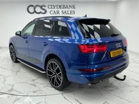USED 2016 E AUDI Q7 3.0 TDI V6 S line SUV 5dr Diesel Tiptronic quattro Euro 6 (s/s) (272 ps) Finished In Sapang Blue, this 7 Seater Q7 Comes With 2 Keys, Audi S Logo Embossed, Towbar, Black Roof Rails, Running Boards, Parking Sensors, Audi Virtual Cockpit, Heated Seats, Electric Tailgate, 12 Months MOT, 3 Months Warranty. Finance And Extended Warranty Available.