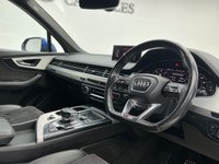 USED 2016 E AUDI Q7 3.0 TDI V6 S line SUV 5dr Diesel Tiptronic quattro Euro 6 (s/s) (272 ps) Finished In Sapang Blue, this 7 Seater Q7 Comes With 2 Keys, Audi S Logo Embossed, Towbar, Black Roof Rails, Running Boards, Parking Sensors, Audi Virtual Cockpit, Heated Seats, Electric Tailgate, 12 Months MOT, 3 Months Warranty. Finance And Extended Warranty Available.