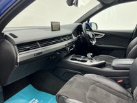 USED 2016 E AUDI Q7 3.0 TDI V6 S line SUV 5dr Diesel Tiptronic quattro Euro 6 (s/s) (272 ps) Finished In Sapang Blue, this 7 Seater Q7 Comes With 2 Keys, Audi S Logo Embossed, Towbar, Black Roof Rails, Running Boards, Parking Sensors, Audi Virtual Cockpit, Heated Seats, Electric Tailgate, 12 Months MOT, 3 Months Warranty. Finance And Extended Warranty Available.