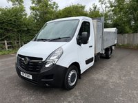 USED 2021 21 VAUXHALL MOVANO 2.3 CDTi 3500 BiTurbo Tipper 2dr Diesel Manual L3 H1 Euro 6 (s/s) (20m3, SRW) (145 ps) Tail lift - tool box - tow bar