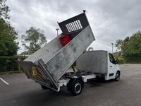 USED 2021 21 VAUXHALL MOVANO 2.3 CDTi 3500 BiTurbo Tipper 2dr Diesel Manual L3 H1 Euro 6 (s/s) (20m3, SRW) (145 ps) Tail lift - tool box - tow bar