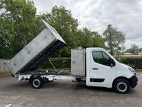 USED 2021 21 VAUXHALL MOVANO 2.3 CDTi 3500 BiTurbo Tipper 2dr Diesel Manual L3 H1 Euro 6 (s/s) (20m3, SRW) (145 ps) Tail lift - tool box - tow bar
