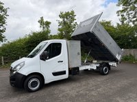 USED 2021 21 VAUXHALL MOVANO 2.3 CDTi 3500 BiTurbo Tipper 2dr Diesel Manual L3 H1 Euro 6 (s/s) (20m3, SRW) (145 ps) Tail lift - tool box - tow bar