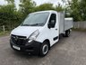 USED 2021 21 VAUXHALL MOVANO 2.3 CDTi 3500 BiTurbo Tipper 2dr Diesel Manual L3 H1 Euro 6 (s/s) (20m3, SRW) (145 ps) Tail lift - tool box - tow bar