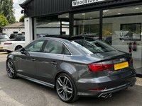 USED 2016 65 AUDI S3 2.0 TFSI Saloon 4dr Petrol S Tronic quattro Euro 6 (s/s) (Nav) (300 ps) 