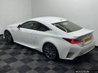 USED 2015 65 LEXUS RC 2.5 300h F Sport Coupe 2dr Petrol Hybrid CVT Euro 6 (s/s) (223 ps) Sat Nav / DAB Radio / Bluetooth / Reverse Camera / Red Heated + Cooling Leather / Upgraded Alloy Wheels / Isofix
