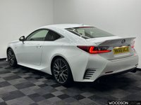 USED 2015 65 LEXUS RC 2.5 300h F Sport Coupe 2dr Petrol Hybrid CVT Euro 6 (s/s) (223 ps) Sat Nav / DAB Radio / Bluetooth / Reverse Camera / Red Heated + Cooling Leather / Upgraded Alloy Wheels / Isofix