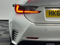 USED 2015 65 LEXUS RC 2.5 300h F Sport Coupe 2dr Petrol Hybrid CVT Euro 6 (s/s) (223 ps) Sat Nav / DAB Radio / Bluetooth / Reverse Camera / Red Heated + Cooling Leather / Upgraded Alloy Wheels / Isofix