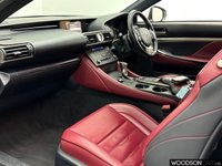 USED 2015 65 LEXUS RC 2.5 300h F Sport Coupe 2dr Petrol Hybrid CVT Euro 6 (s/s) (223 ps) Sat Nav / DAB Radio / Bluetooth / Reverse Camera / Red Heated + Cooling Leather / Upgraded Alloy Wheels / Isofix