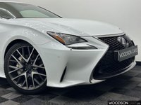 USED 2015 65 LEXUS RC 2.5 300h F Sport Coupe 2dr Petrol Hybrid CVT Euro 6 (s/s) (223 ps) Sat Nav / DAB Radio / Bluetooth / Reverse Camera / Red Heated + Cooling Leather / Upgraded Alloy Wheels / Isofix