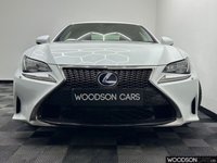 USED 2015 65 LEXUS RC 2.5 300h F Sport Coupe 2dr Petrol Hybrid CVT Euro 6 (s/s) (223 ps) Sat Nav / DAB Radio / Bluetooth / Reverse Camera / Red Heated + Cooling Leather / Upgraded Alloy Wheels / Isofix