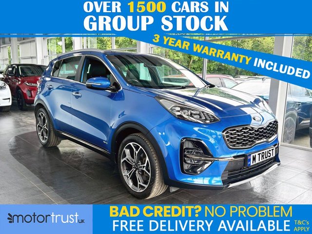 View our Kia Sportage 1.6 T-GDi GT-Line SUV 5dr Petrol DCT AWD Euro 6 (s/s) (174 bhp) 1 FORMER OWNER! 