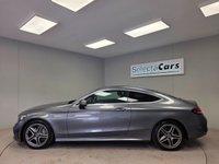 USED 2018 68 MERCEDES-BENZ C-CLASS 2.0 C300d AMG Line (Premium) Coupe 2dr Diesel G-Tronic+ Euro 6 (s/s) (245 ps) 