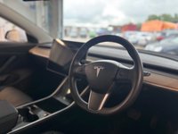 USED 2019 69 TESLA Model 3 (Dual Motor) Long Range Saloon 4dr Electric Auto 4WDE (346 ps)+2 KEYS+1 FORMER KEEPER+CLIMATE+2 CABLES+PANORAMIC SUNROOF+CRUISE+PARK CONTROL+FULL LEATHER HEATED SEATS+18